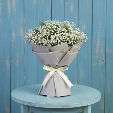 Букет цветов из:  Гипсофила в Чиколе