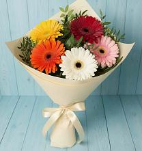 Букет цветов из:  Герберы в Чиколе
