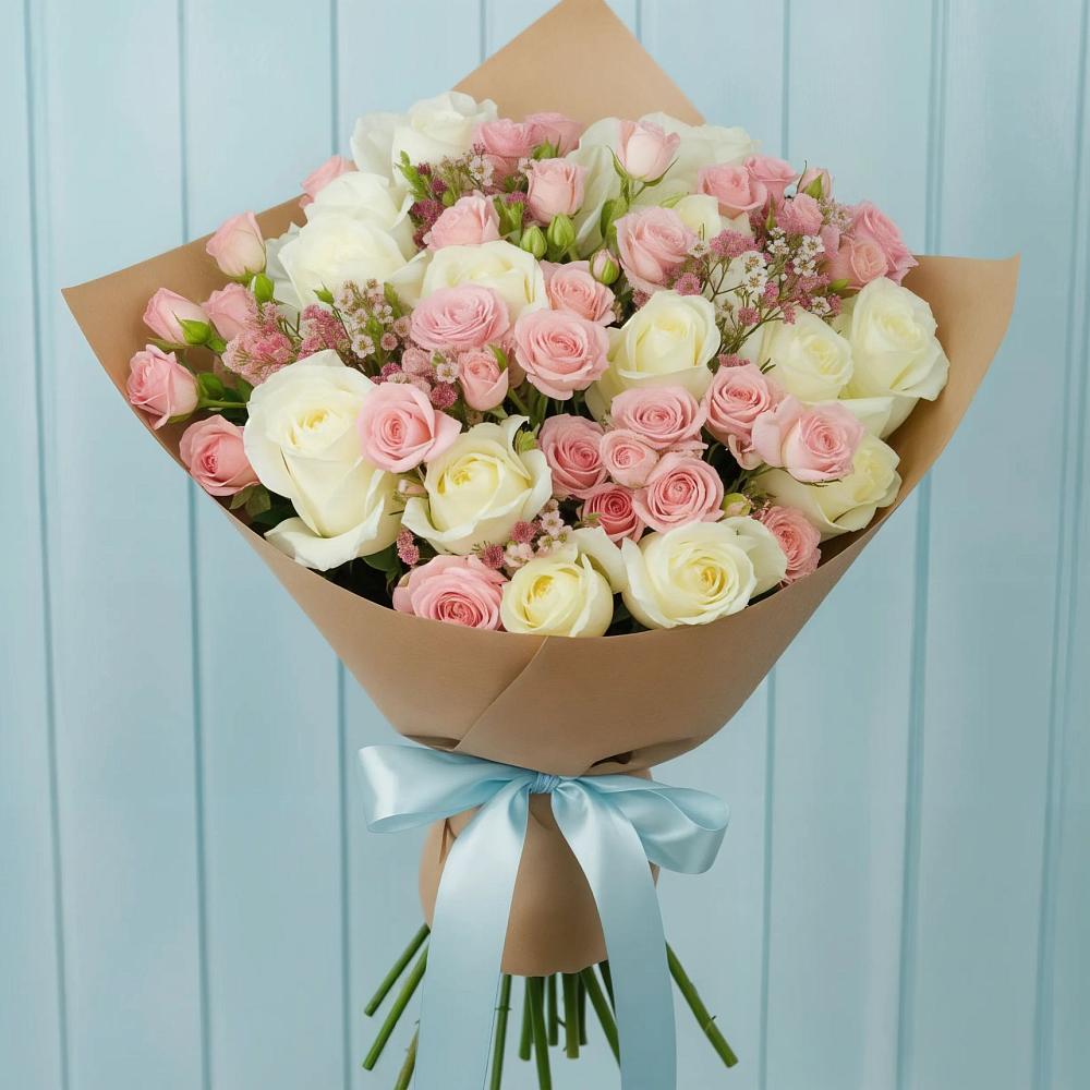 Букет цветов из: Розы в Чиколе