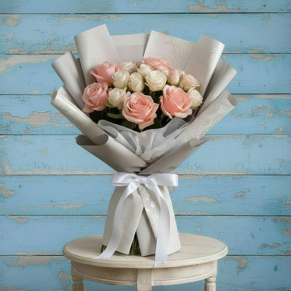 Букет цветов из: Розы в Чиколе