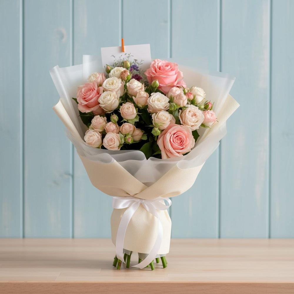 Букет цветов из: Розы в Чиколе