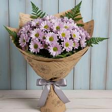 Букет цветов из:  Хризантемы в Чиколе