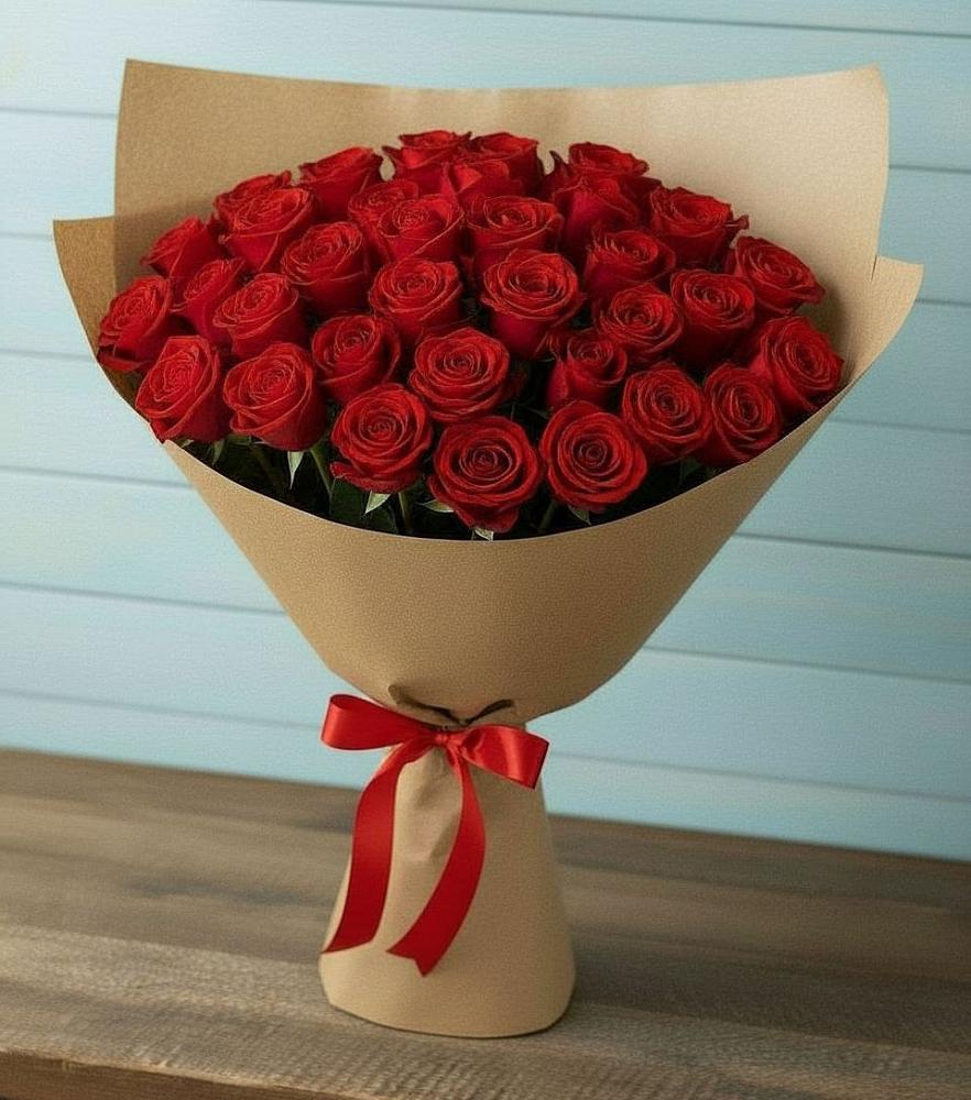 Букет Красные розы Милано в Чиколе