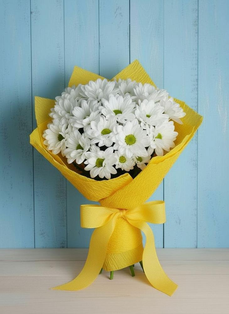 Букет цветов из: Хризантемы в Чиколе