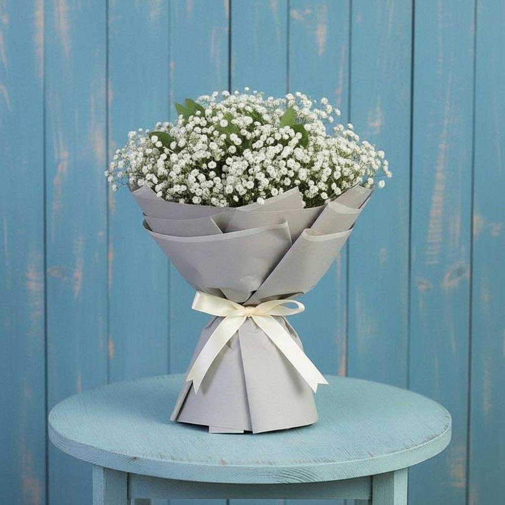 Букет цветов из: Гипсофила в Чиколе