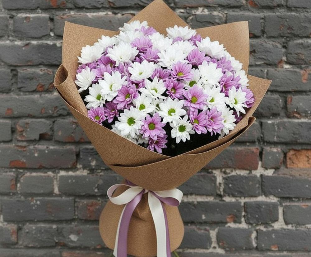 Букет цветов из: Хризантемы в Чиколе