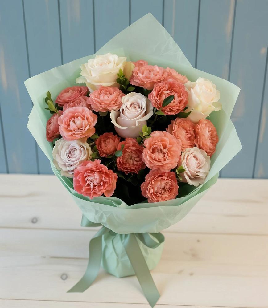 Букет цветов из: Розы в Чиколе