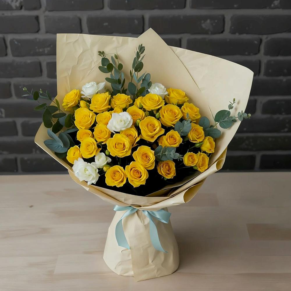 Букет цветов из: Розы в Чиколе